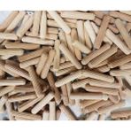 Mikasso Ahşap Kavela Pimi 6X30 mm (100 Adet) Turkuaz
