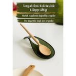Mikasso Akrilik Koyu Yeşil Tezgah Üstü Kirli Kaşıklık & Kepçe Altlığı Akrilik Yeşil