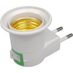 Mikasso Ampul Lamba Adaptörü E27 LED Işık Soketi Dönüştürücü ile On/off Anahtarı Duvar Lambası Lamp Adaptörü - Çok Renkli