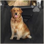 Mikasso Araba Için Evcil Hayvan Taşıyıcı Örtü Kedi Köpek Sıvı Geçirmez Şilte Koltuk Kılıf Tekstil Siyah - Çok Renkli