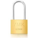 Mikasso Asma Kilit Sarı Uzun 63 mm YMK-1263BL