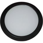 Mikasso Atlantis 24W Sıva Üstü Panel LED Beyaz Yuvarlak Çap 23 cm Soğutuculu 1920 Lm 220V Siyah - Çok Renkli