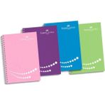 Mikasso Ayraçlı Defter 4 Bölüm Renkli Kenar 100 Yaprak Çizgili 5075400151000 Karton Düz Çizgili 100 Yaprak O - Çok Renkli