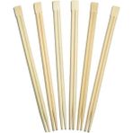 Mikasso Bambu Çin Çubuğu 23 cm -5 Çift Ahşap Beyaz