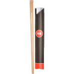 Mikasso Bambu Yıkanabilir Yemek Çubuğu - Chopstıck Çin Yemek Çubuğu 25 Çift / Paket Bambu Beyaz