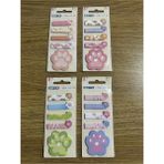 Mikasso Baskılı Desenli Yapışkanlı Notlar Karışık Ölçü 4 Takım ( Postit ) Set 8 Yapışkanlı Not Kağıdı - Çok Renkli