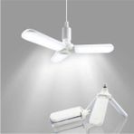 Mikasso Beyaz Dekoratif Pervane Katlanabilir 45W E27 3600 Lümen LED Ampul Beyaz