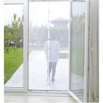 Mikasso Beyaz Mıknatıslı Kapı Sinekliği 105X210 cm Raptiyeli ve Çiftbantlıdır Naylon