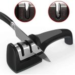 Mikasso Bıçak Bileyici 3 Açılı Elmas Seramik Tungsten Ergonomik Masat Profesyonel Çelik El Bıçakları Bileme
