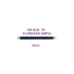 Mikasso Blb Floresan Ampul 4W T5 15Cm Mavi Işık G4 Floresan Ampul 4 Watt Yok
