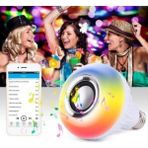 Mikasso Bluetooth Hoparlörlü Kumandalı Rgb Akıllı LED Ampul-16 Renk - Çok Renkli