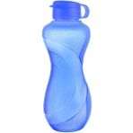 Mikasso Buffer® 2000ML Kapasiteli Sporcu Tipi Suluk Pratik El Matarası TP-487 Mavi Plastik