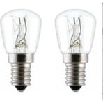 Mikasso Buzdolabı Ampulü 15 W 2 Adet Gün Işığı E14 Halogen Ampul - Çok Renkli