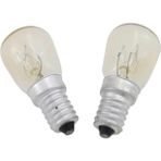 Mikasso Buzdolabı Ampulü 15 Watt E14 Duy 2 Adet - Çok Renkli