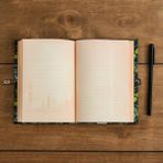 Mikasso Cactus Journal Hatıra Defteri Kilitli Defter Günlük Ajanda Sert Düz Çizgili Orta Boy Beyaz Konsept D - Çok Renkli