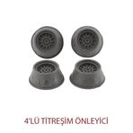 Mikasso Çamaşır Buzdolabı Makinası Beyaz Eşya Titreşim Önleyici Yükseltici Ayağı Altlığı Ayaklığı 4 Adet. Gr