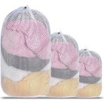 Mikasso Çamaşır Yıkama Filesi Bebek Çamaşır Yıkama 35X45CM Kumaş 35 x 45 Beyaz