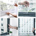Mikasso Çift Kanat Cırtlı Sineklik Tül Sök Tak Yıka (1,25MM x 1,50METRE) File