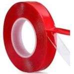 Mikasso Çift Taraflı Bant Akrilik Silikon Şeffaf Çift Taraflı Bant 18MM 2 Metre Şeffaf
