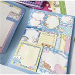 Mikasso Cinnamoroll Kore Japon Kırtasiye Ofis Postit Yapışkanlı Kağıt Set Yapışkanlı Not Kağıdı - Çok Renkli