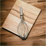 Mikasso Çırpıcı Pasta Kek Çırpma Teli 26CM Paslanmaz Çelik Çelik