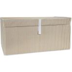 Mikasso Çok Amaçlı Kapaklı Düzenleyici Mega Kutu Baza Hurç 60X40X30 - Polipropilen - 1 - 40 x 60 cm - Kahver