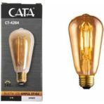 Mikasso CT-4284 6W Rustik LED Ampul E27 Duy Amber-Turuncu Işık - Çok Renkli