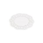 Mikasso Dantel Kağıt Karton Çay Meşrubat Bardak Altlığı - Beyaz - 9 Cm. - 500 Adetlik Paket 8 x 14 cm