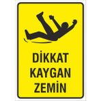 Mikasso Dikkat Kaygan Zemin Uyarı Levhası 35*25 cm