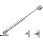 Mikasso Dolap Kapak Pistonu Mutfak Dolabı Kapağı Gazlı Amortisörlü Piston 100N/27 cm Metal Gri Tr