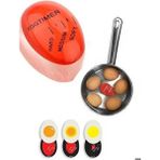 Mikasso Dublör Yumurta Zamanlayıcı Egg Timer Pişirme Haşlama Süresi Aparatı Zamanlayıcı Silikon