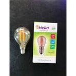 Mikasso E14 Duylu Bal Camlı G45 Dimmerlenebilir 2200 Kelvin Rustik LED Ampül - Çok Renkli