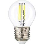 Mikasso E27 Duylu Bakkal 6 Watt Beyaz Işık LED Filament Rustik Şeffaf Cam Ampul G45