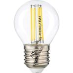 Mikasso E27 Duylu Bakkal 6 Watt Gün Işığı LED Filament Rustik Şeffaf Cam Ampul G45 - Çok Renkli
