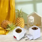 Mikasso E27 LED Işık Lamba Ampuller Soket Tabanı Tutucu Ab Tak Adaptörü On/off Anahtarı Aydınlatma 1 Adet - Çok Renkli