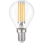 Mikasso Erd-44 G45 Şeffaf 6W 3000K E14 LED Ampul - Çok Renkli