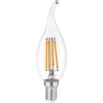 Mikasso Erd-83 T35 Şeffaf Kıvrık 6W 3000K E14 LED Ampul - Çok Renkli