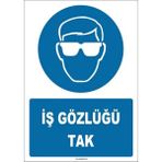 Mikasso Eser - Iş Gözlüğü Tak (Levha)