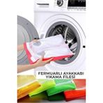Mikasso Fermuarlı Yıkama Filesi - Çamaşır Makinesinde Ayakkabı Yıkama Filesi Tr