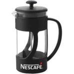 Mikasso French Press Süzgeçli Çay Filtre Kahve Kupası 350 ml Özel Seri Cam