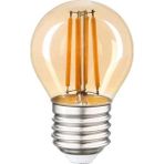Mikasso G45 Filament Edison Tip Rustik E-27 Bal Cam 6 W LED Ampul - Günışığı Erd-43 Beyaz - Çok Renkli