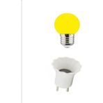Mikasso Gece Lambası Ampulü 1 W LED Sarı + Fişli Duy