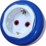 Mikasso Gece Lambası Prizli LED Anahtarlı 99-04 Mavi