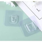 Mikasso Geçmeli Klips Eşya Sabitleme Askısı 5 Set (4533) Plastik Beyaz