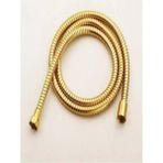 Mikasso Gold Altın Sarısı Renkli Duş Hortumu Spiral 150 cm Uzunluk Sarı Metal