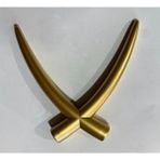 Mikasso Gold Fildişi Desenli Duvar Kağıdı Dekoratif Aparat Ahşap Altın - Çok Renkli