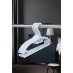 Mikasso Gondol Çocuk Elbise Askısı Bebek Elbise Askısı 6 Adet Beyaz Renk 29 cm