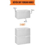 Mikasso Gri Renk Hurç Baza Altı Yorgan Yastık Hurcu Ev Taşınma Için Büyük Boy Sağlam Hurç Tela 85 x 50 Gri T