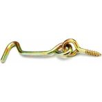 Mikasso Halkalı Çengel,maymucuk,kapı Pencere Çengel,kanca Kilit,uzunluk:3cm (1 Adet) - Çok Renkli