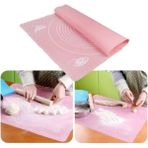 Mikasso Hamur Açma Örtüsü Hamur Matı ( 40*50 cm ) Silikon